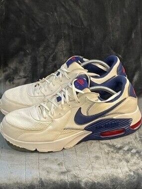 Nike Air Max Excee Sail Blue Red Men’s Size 13 Sneakers Shoes CZ9168-100